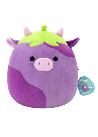 Мягкая игрушка Коровка-баклажан Фредерик (SQCR07969) Squishmallows Корівка-баклажан Фредерік 30 см (367829130)