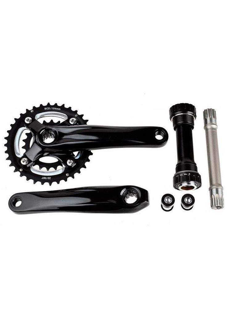 Шатуни для Fat Bike, 22/36 зубів. 175 мм, з кареткою 159 мм No Brand (369648545)