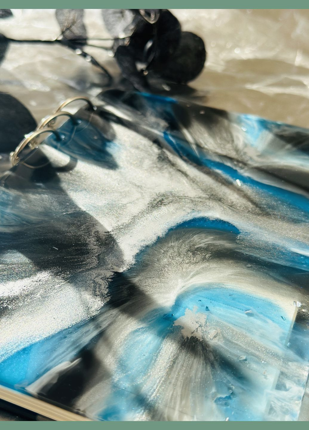 Блокнот Ежедневник А5 с обложкой из эпоксидной смолы ручной работы KorriArt (315888952)