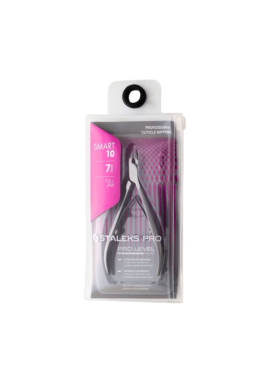 Кусачки для шкіри професійні Pro Smart 7 мм NS-10-7 Staleks (302722238)