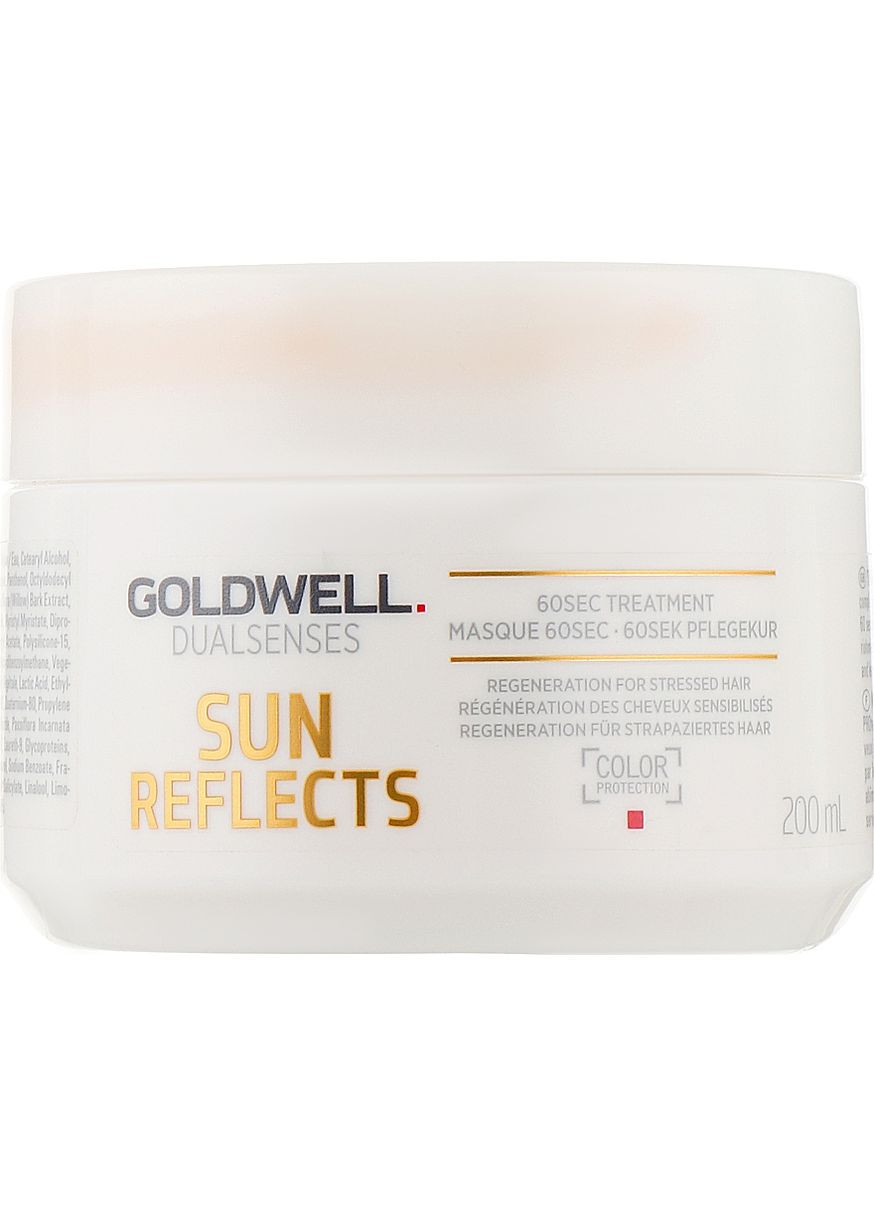 Маска інтенсивний догляд за 60 секунд після перебування на сонці DualSenses Sun Reflects 60sec Treatment 200ml (145539-77596) Goldwell (368639059)
