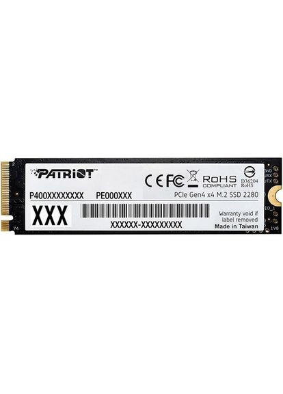 SSD накопичувач M.2 2TB PCIe 4.0 P400 LITE (P400LP2KGM28H) Patriot (323101193)