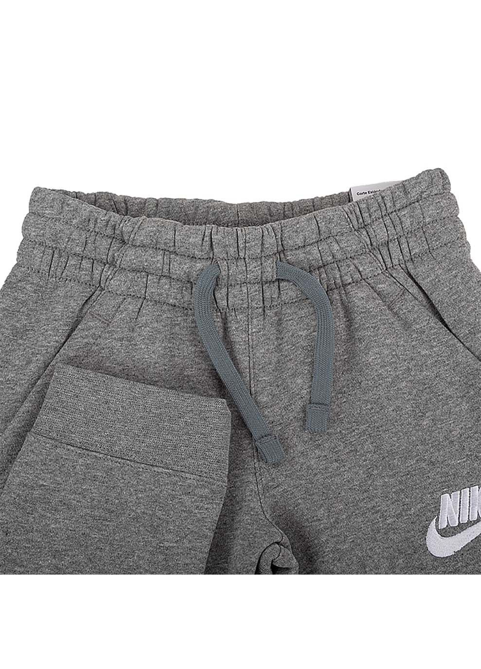 Серые демисезонные брюки Nike