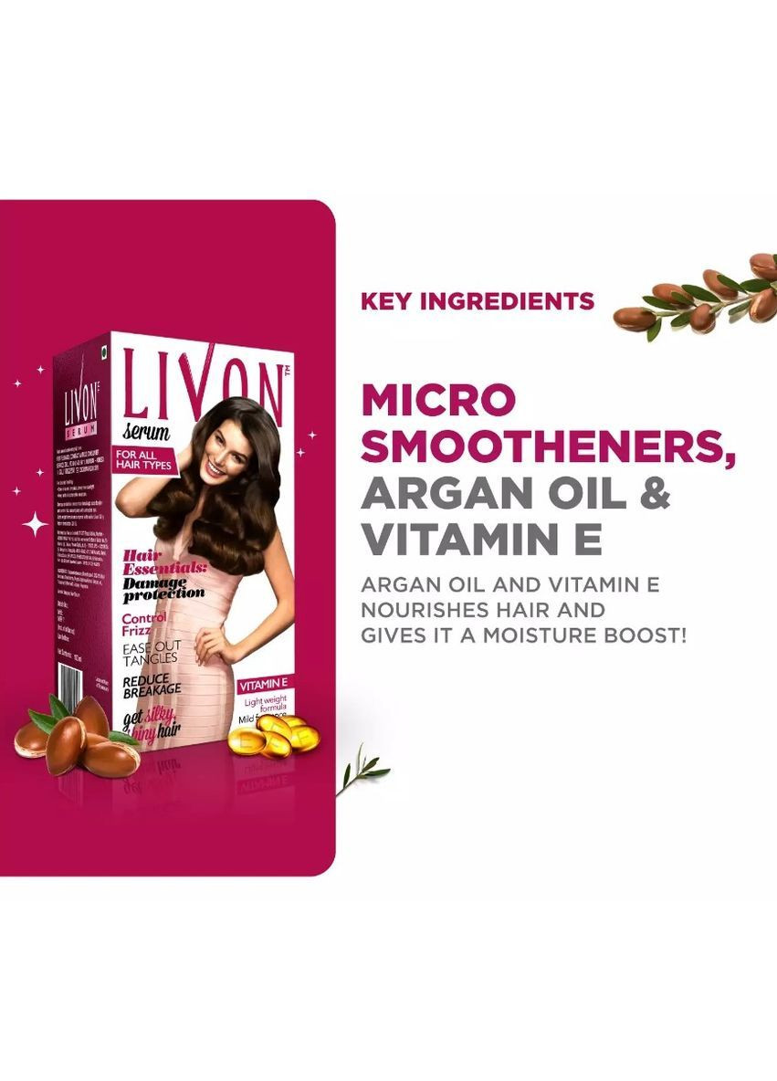 Флюид-сыворотка для легкого расчесывания волос Livon Silky Potion 20 мл (2104618711) No Brand (362305245)