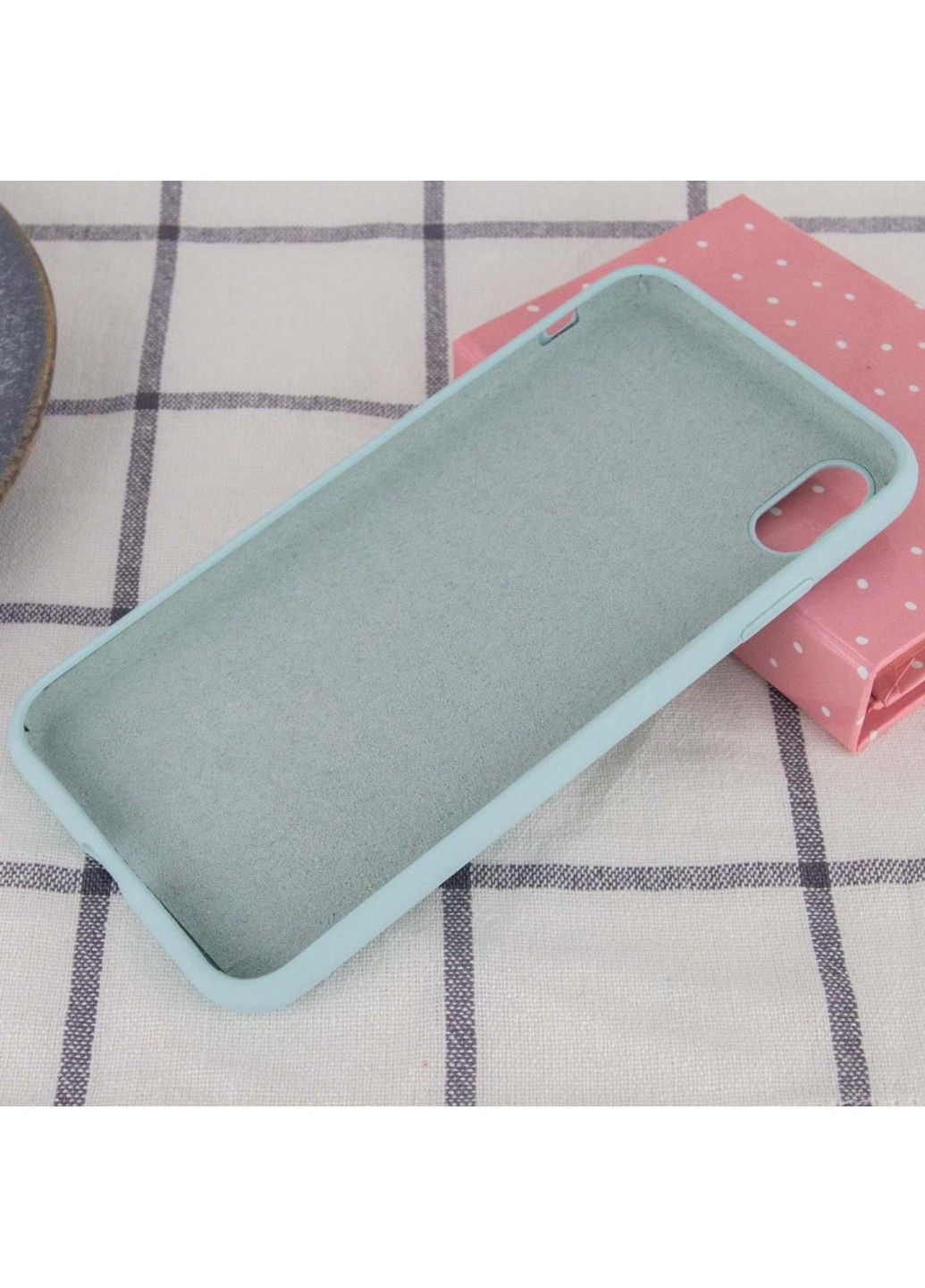 Чехол Silicone Case Full Protective (AA) NO LOGO для Apple iPhone X / XS (5.8") Epik (324104904)
