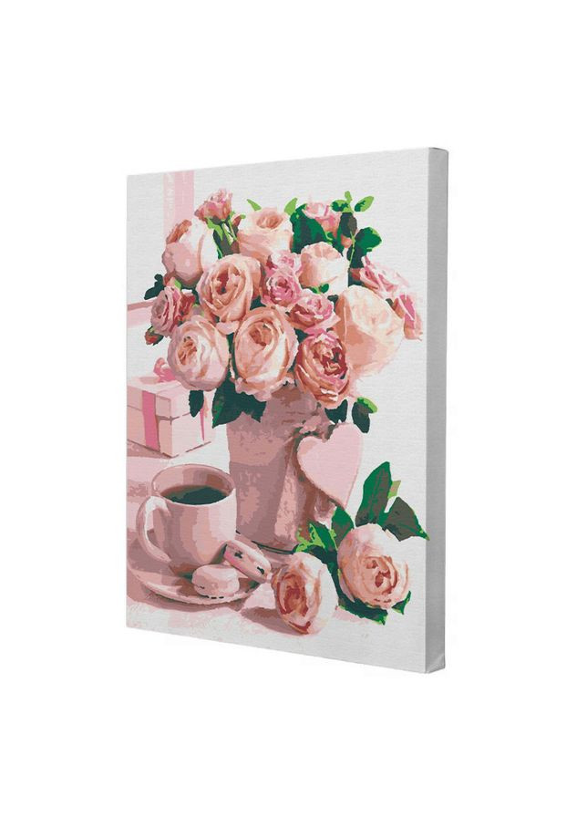 Картина за номерами Квіти для коханої 40x50 см (RB-0242) Riviera Blanca (303136012)