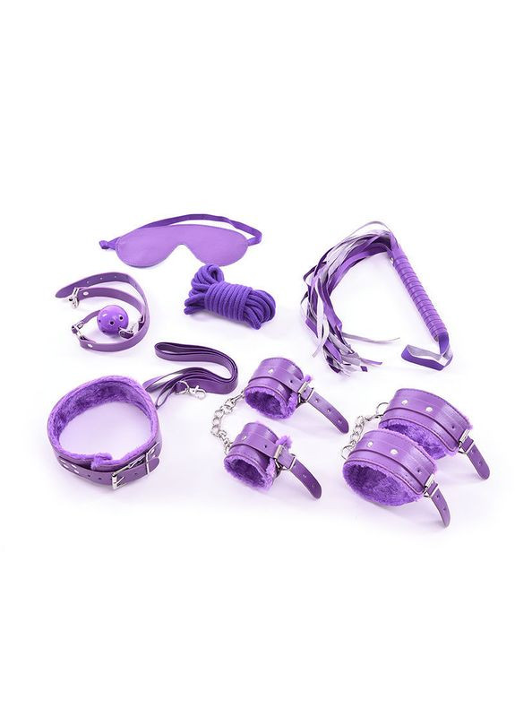 БДСМ набор для ролевых садо-мазо игр Черный No Brand (340914435)