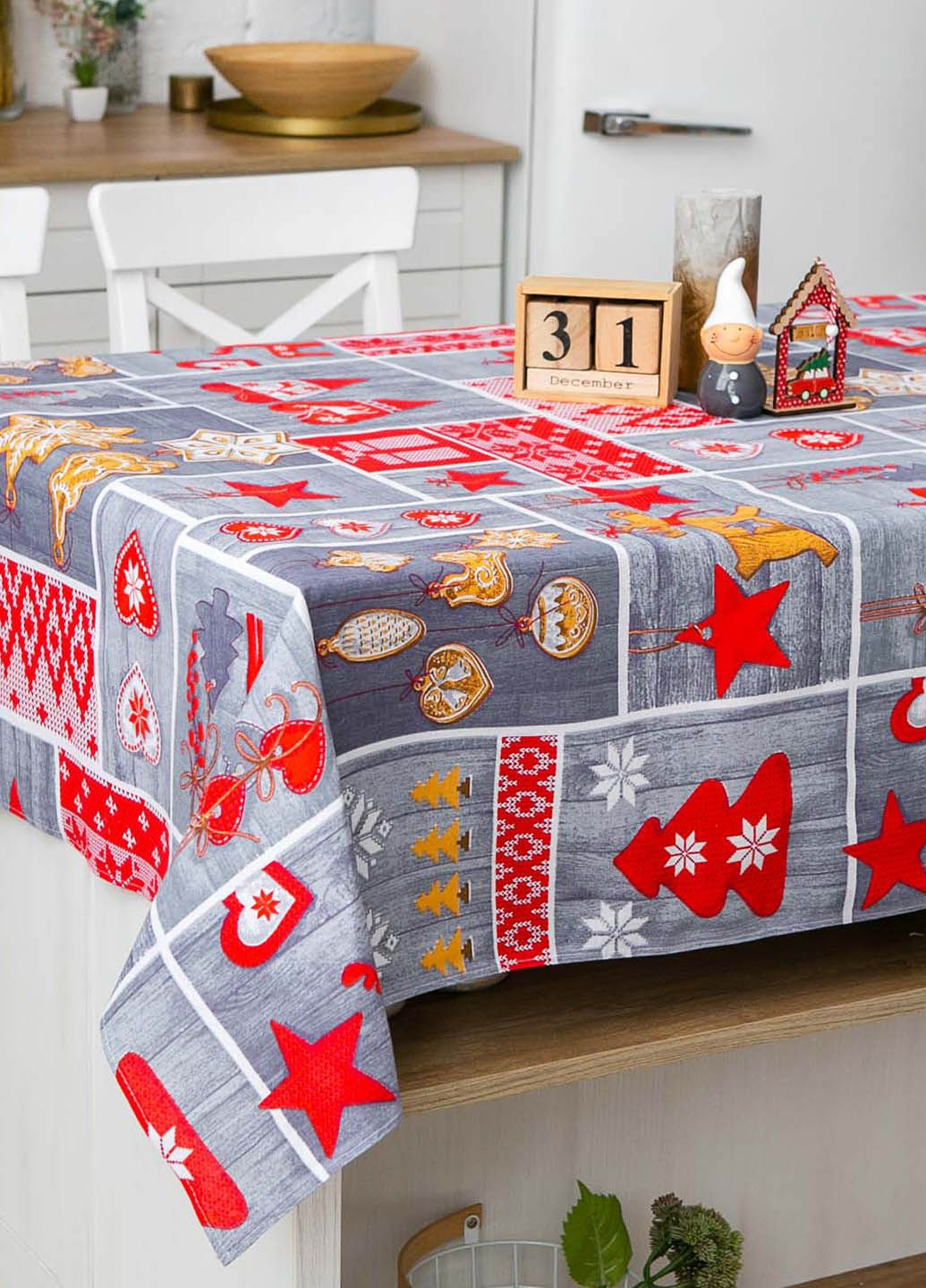 Скатертина "Чудеса" 1.8м х 1.5м (середній стіл) Homedec - (331117163)