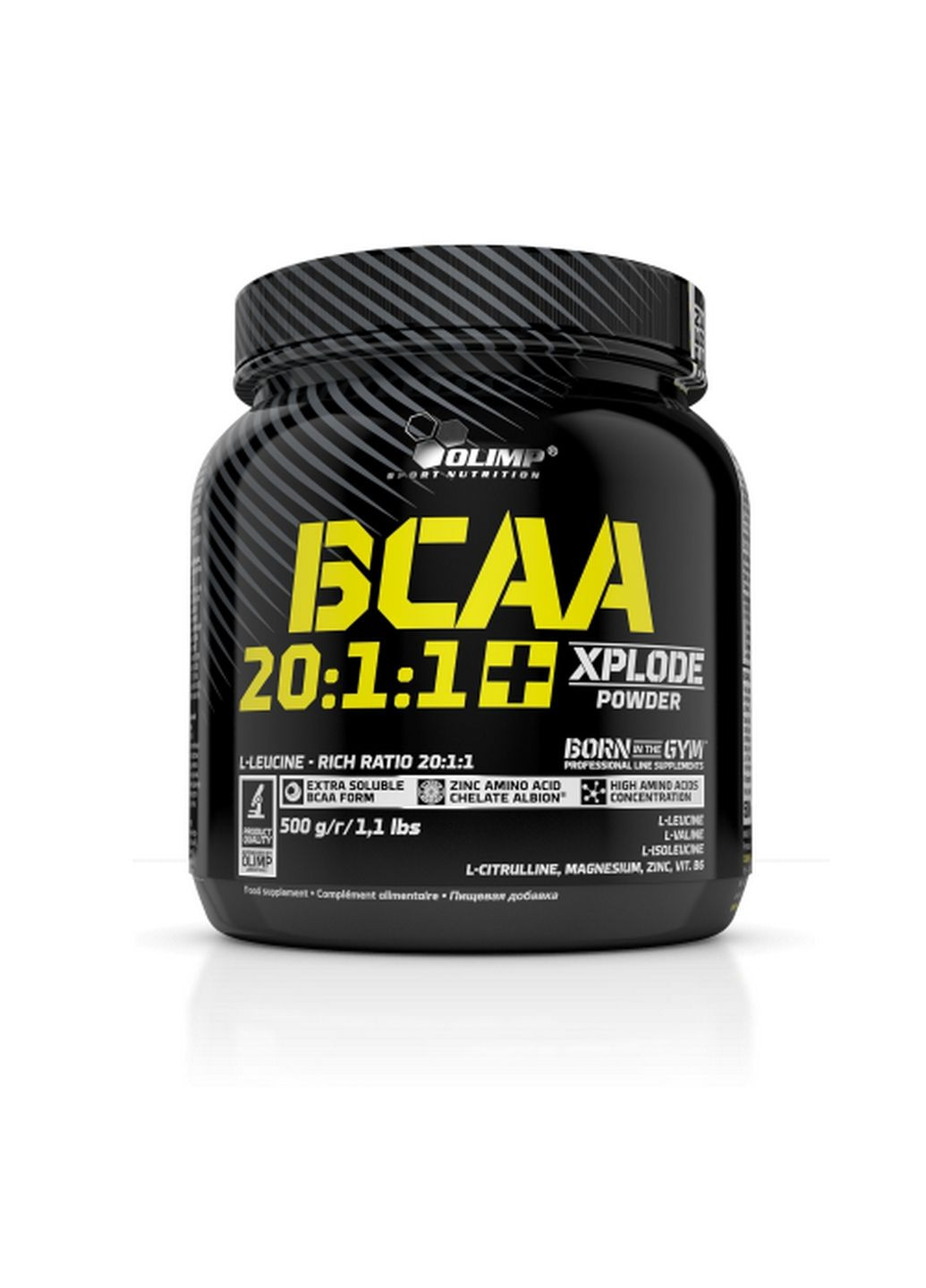 Аминокислота BCAA 20:1:1 Xplode, 500 грамм Кола Olimp (293338187)
