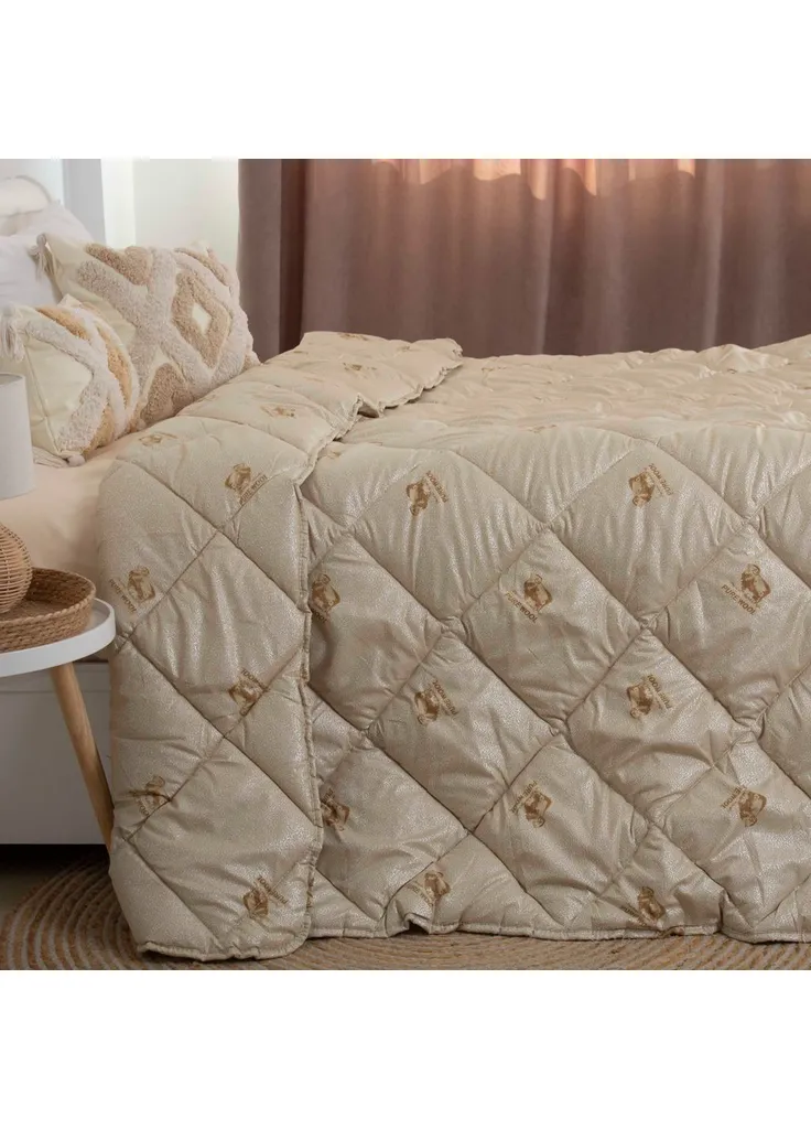 Ковдра "DREAM COLLECTION" WOOL 180*210 см (350г/м2) (microfiber) ТЕП (362696245)