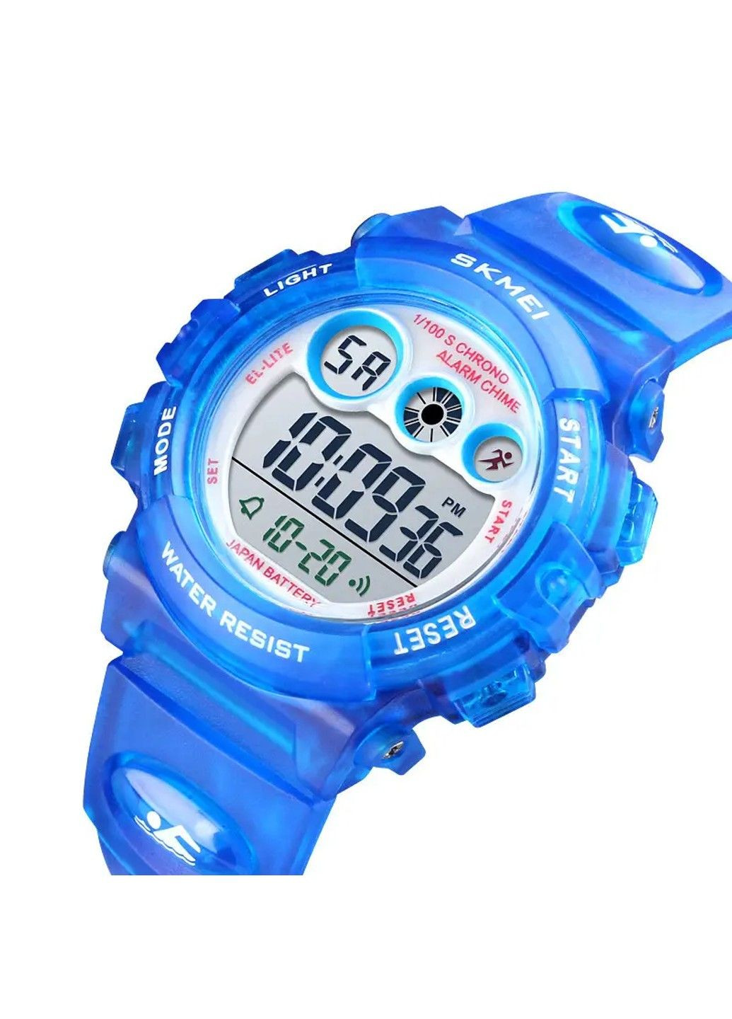 Дитячий спортивний наручний годинник 1451 Синій Skmei (313653670)