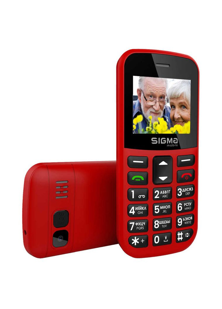 Мобільний телефон Comfort 50 Easy Red (4827798585221) Sigma mobile (336952239)