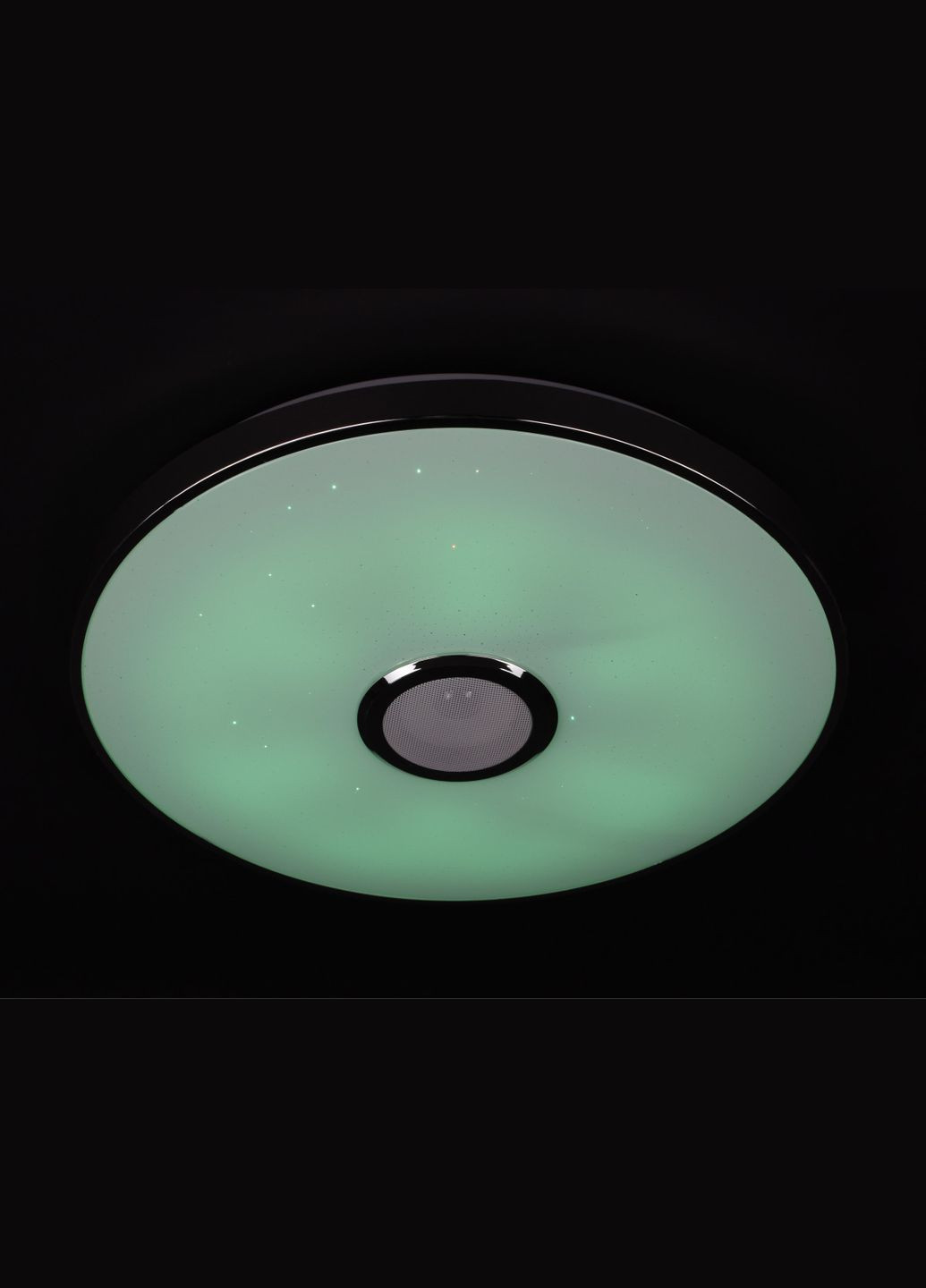 Современный круглый потолочный светильник SMART LED с Bluetooth с пультом 27263 Белый 7х40х40 см. Sunnysky (364494524)