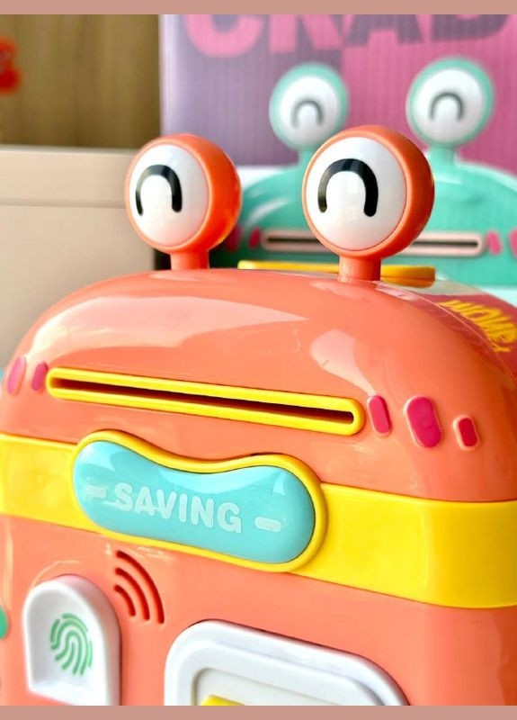 Электронная сейф-копилка YD 6655 Крабик оранжевый Fun Game (327797194)