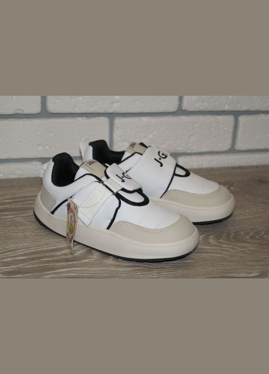 Белые демисезонные кроссовки демисезонные для девочки Jong Golf B108762-7