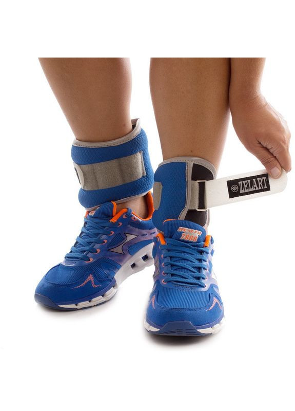 Утяжелители-манжеты для рук и ног Pro (2 x 1кг) (неопрен, металлические шарики, ) (FI-1964-2) Zelart (361439184)