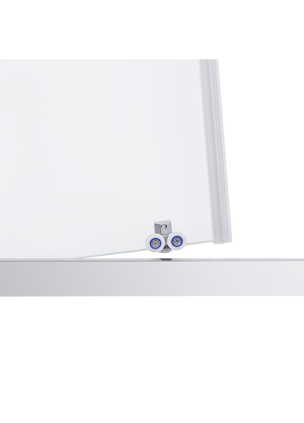 Душова кабіна Taurus 90х90 см, скло Clear 6 мм покриття CalcLess, без піддона Qtap CRM1099SC6 (341326519)