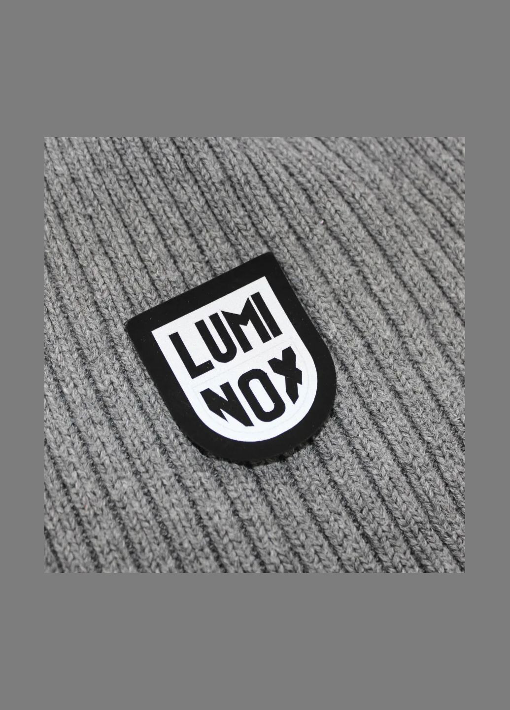 Нашивка светоотражающая "Luminox" карман черного цвета (5805) No Brand (335811247)