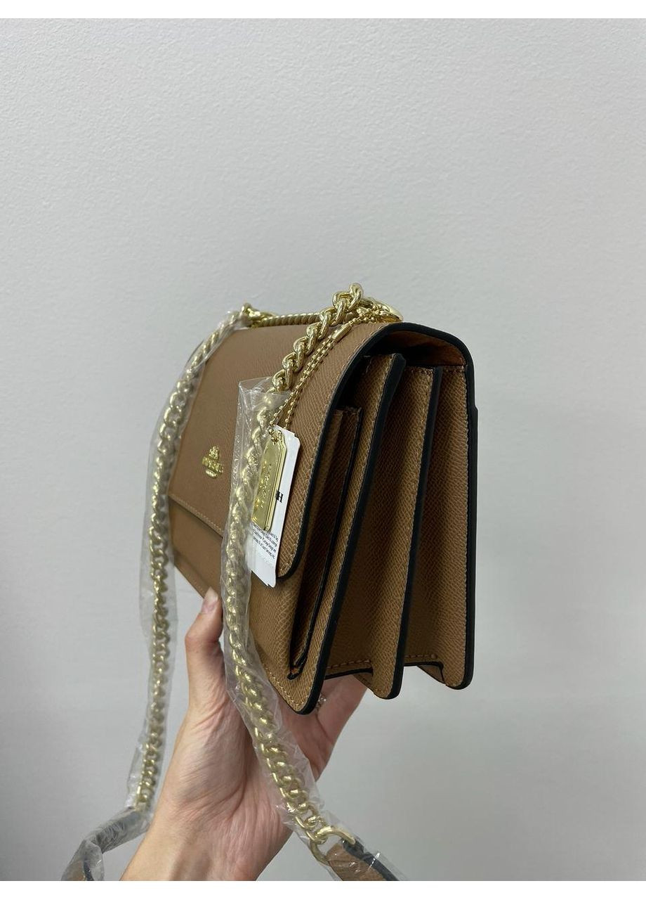 Сумка женская Mini Klare Crossbody in Signature Canvas Total Beige No Brand (355342052)