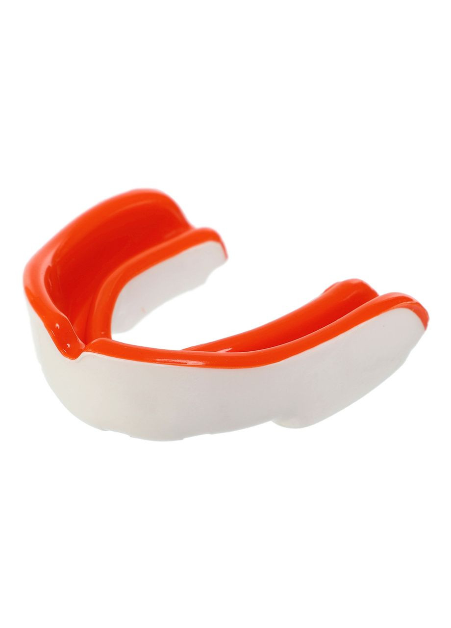 Капа боксерская односторонняя (одночелюстная) двухкомпонентная TWN TW-006-2COLOR (TW-006-2COLOR_Белый-оранжевый) Twins (361437232)