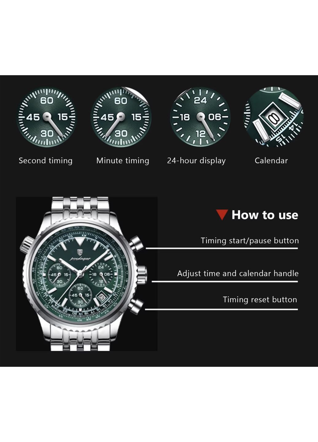 Major quartz классический Poedagar (355245009)