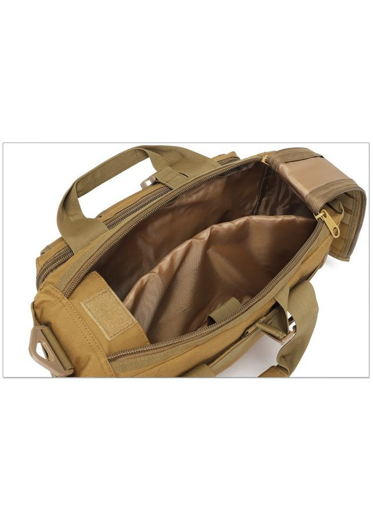 Велика дорожня тактична сумка для документів і ноутбука 15.6 MOLLE KT6003605 Solve (305743361)