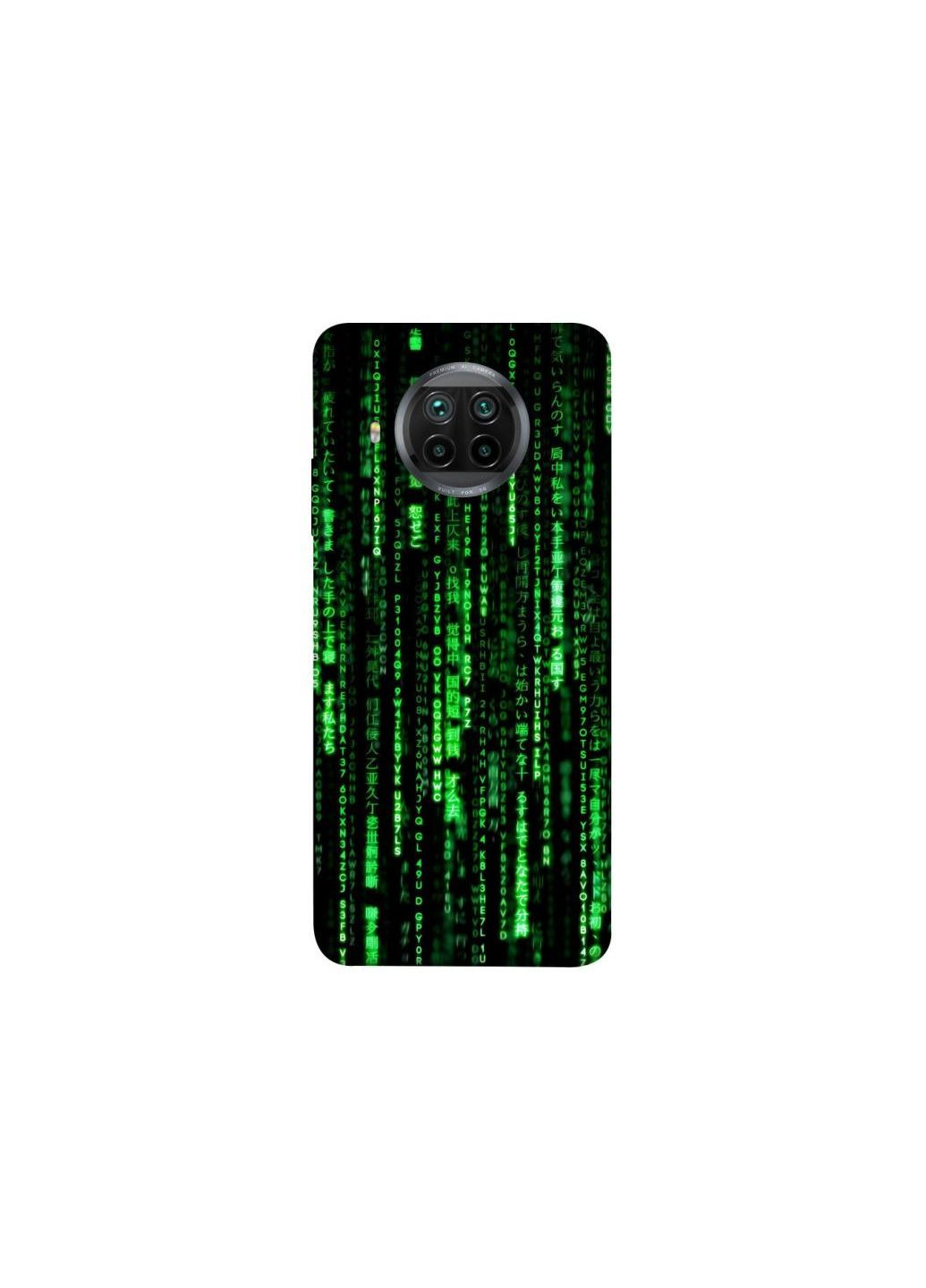 Чехол на Xiaomi Mi 10T Lite / Redmi Note 9 Pro 5G Matrix Code Frontalka (361096432)