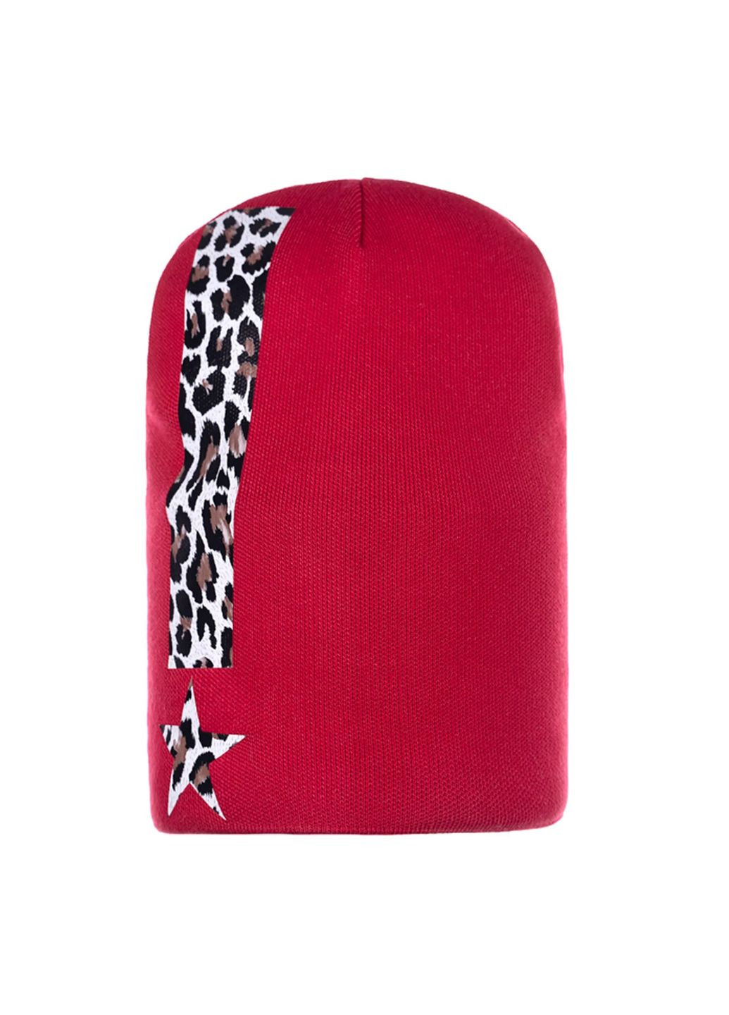 Шапка для девочки CRG04/07 красная Giamo (302970493)