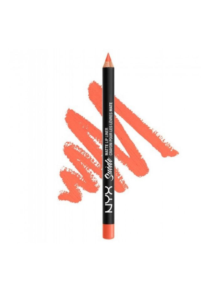 Матовый карандаш для губ Suede Matte Lip Liner 1 г Foiled Again (SMLL14) NYX Professional Makeup (279363964)