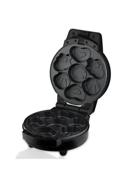 Мультипекарь Sokany SK-08105 5 в 1 600 Вт с антипригарными панелями: для вафель, коржей, пончиков, орешков, фигурного печенья Jooki (370368343)