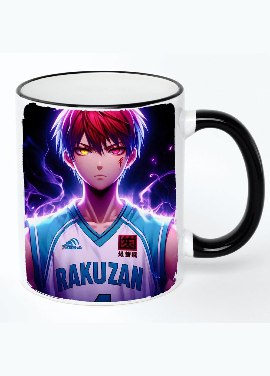 Чашка Баскетбол куроко Аніме #008 (кухоль, кружка) Біла з чорною ручкою 330 мл No Brand (322714960)