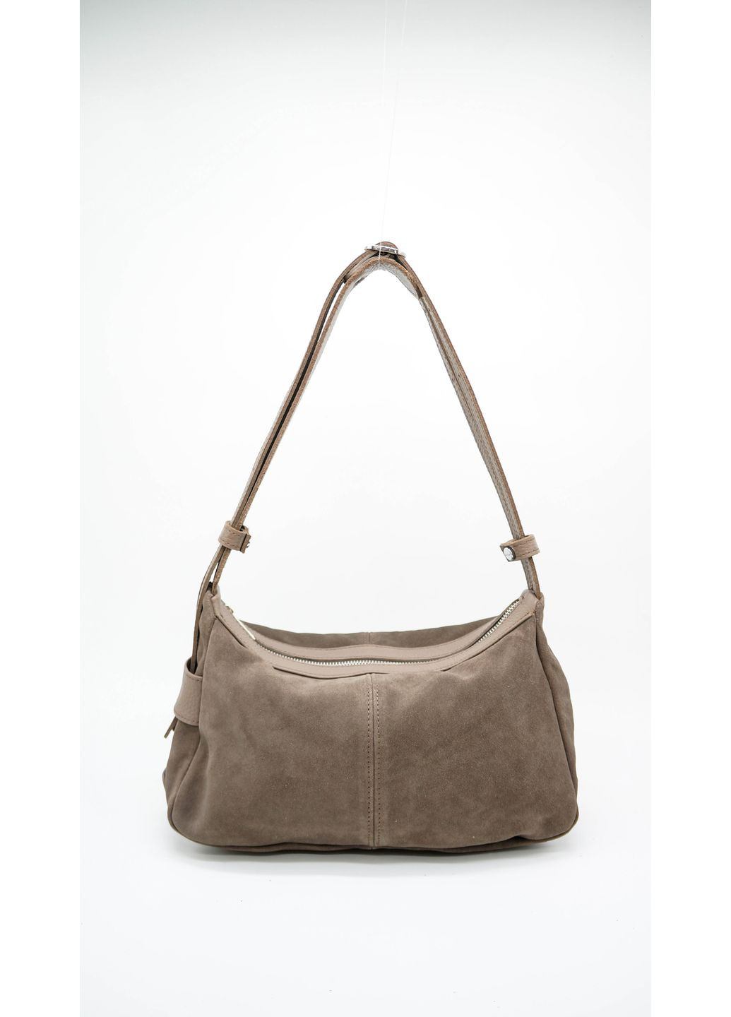 Сумка крос-боді жіноча замшева середня темно-бежева 1820 207-4222 ARTiS Bags Сумка (362264207)