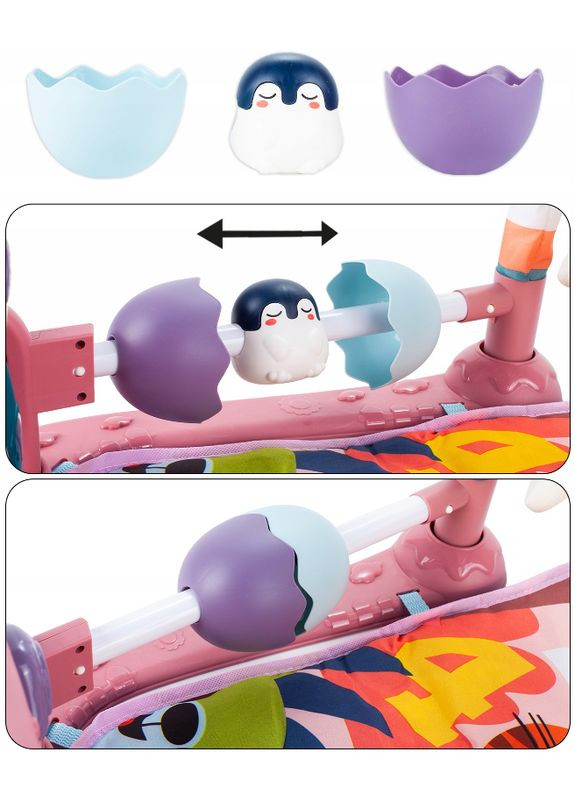 Развивающий коврик из пианино 60x76см MalPlay (Польша) Maltec (344573485)