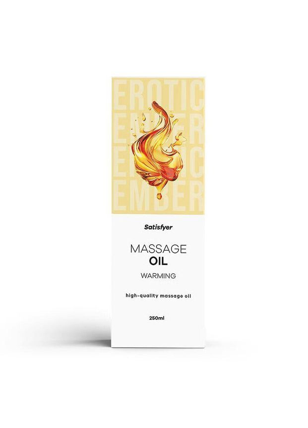 Масажна олія Massage Oil Warming 250 мл Satisfyer (370202943)