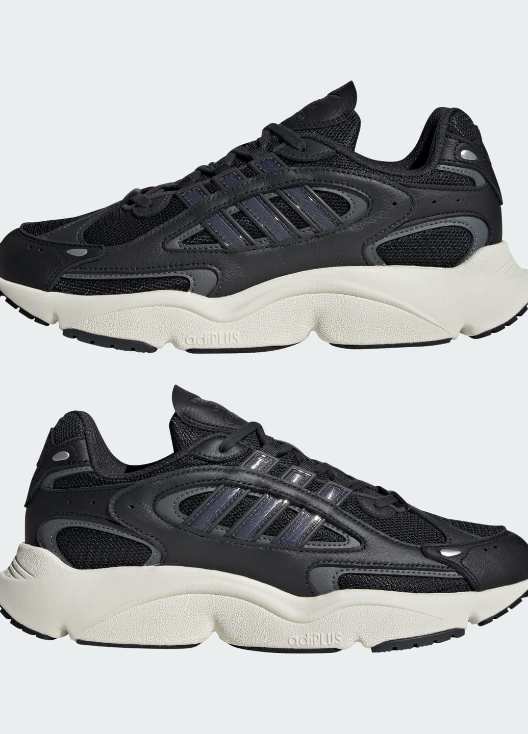 Чорні всесезон кросівки ozmillen adidas
