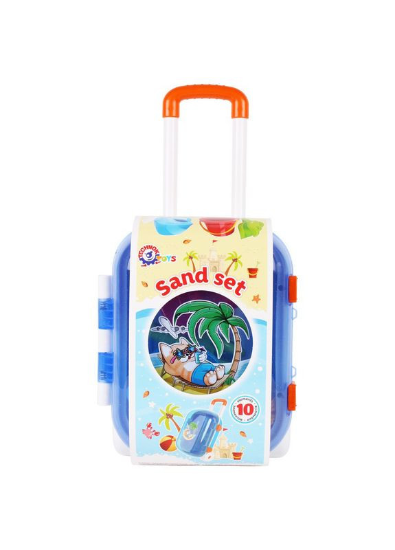 Набор для игры в песочнице 6009TXK в чемодане ТехноК (314818565)