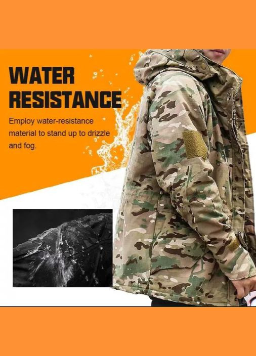 Куртка тактическая утепленная флисовая G8 (мультикам), M IDOGEAR (301533409)