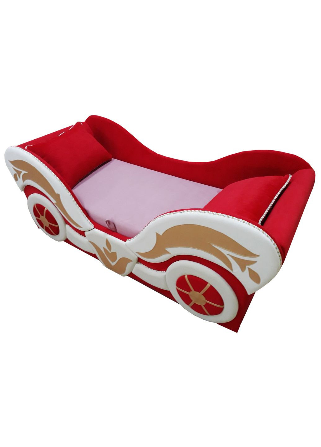 Безпечний дитячий диван з бортиками Карета ТМ No Brand (322500518)