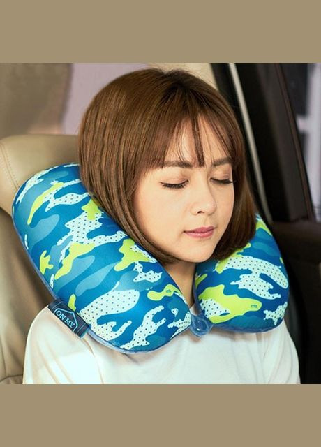 Подушка под шею (синий милитари) M Square (298410171)