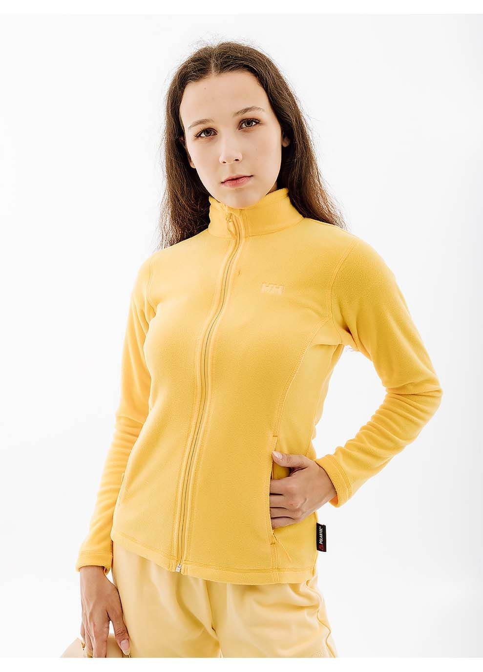 Жіноча Кофта W DAYBREAKER FLEECE JACKET Жовтий Helly Hansen (367595792)