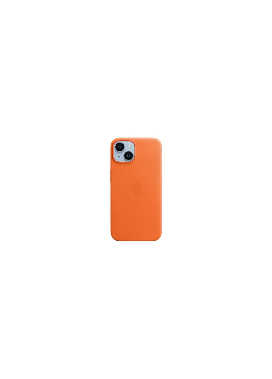 Чехол для мобильного телефона iPhone 14 Leather Case with MagSafe Orange (MPP83) Apple iphone 14 leather case with magsafe - orange (275079978)