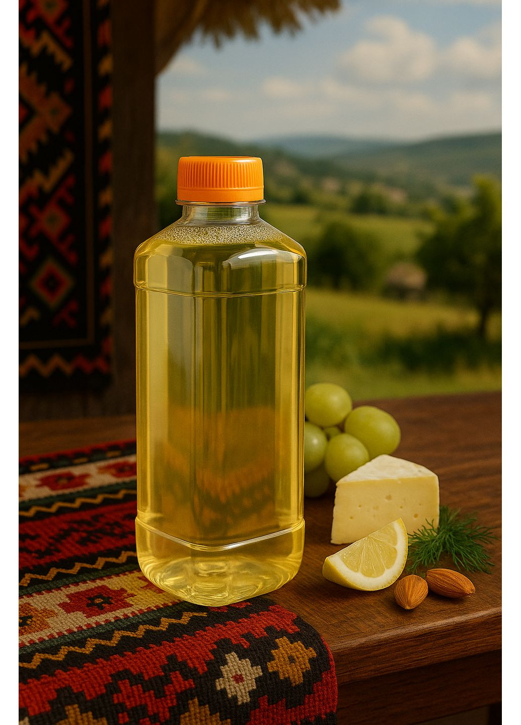 Вино Рислінг біле сухе 1 літр Hincesti (365434907)