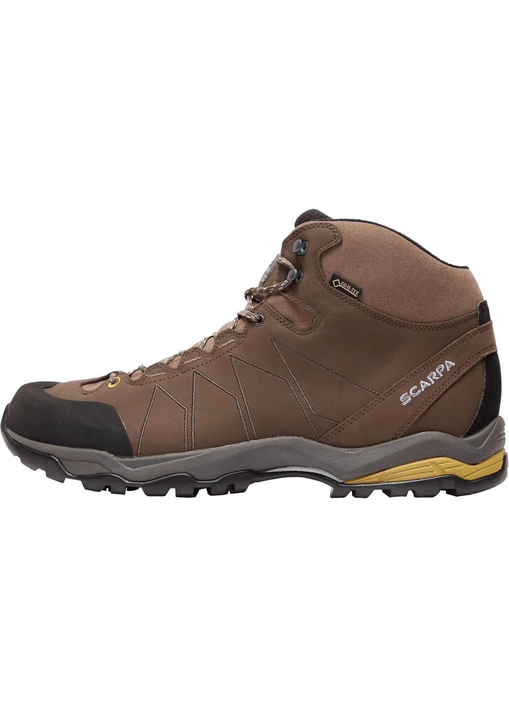 Ботинки из Gore-Tex Moraine Plus MID GTX Charcoal/Sulphur Green Scarpa (316255219)