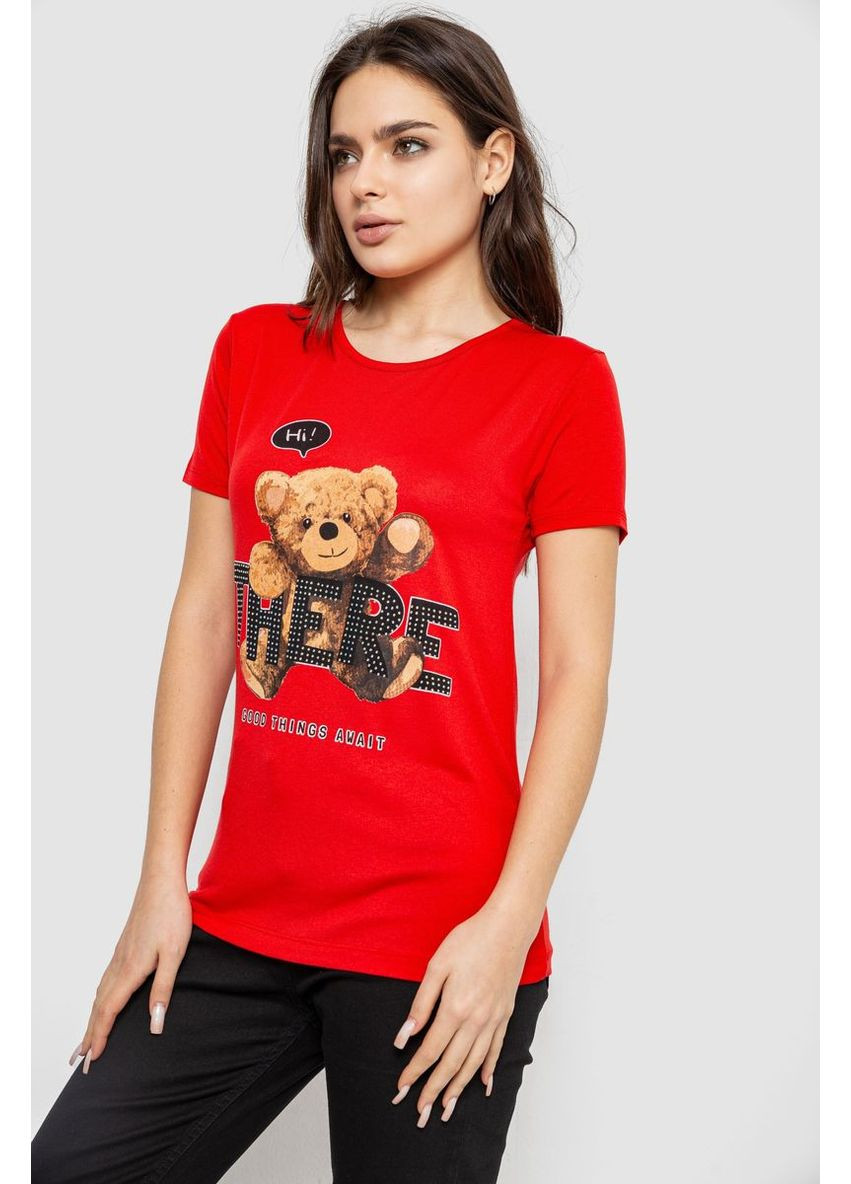 Футболка жіноча з принтом,, 244R509 Ager - (369506422)