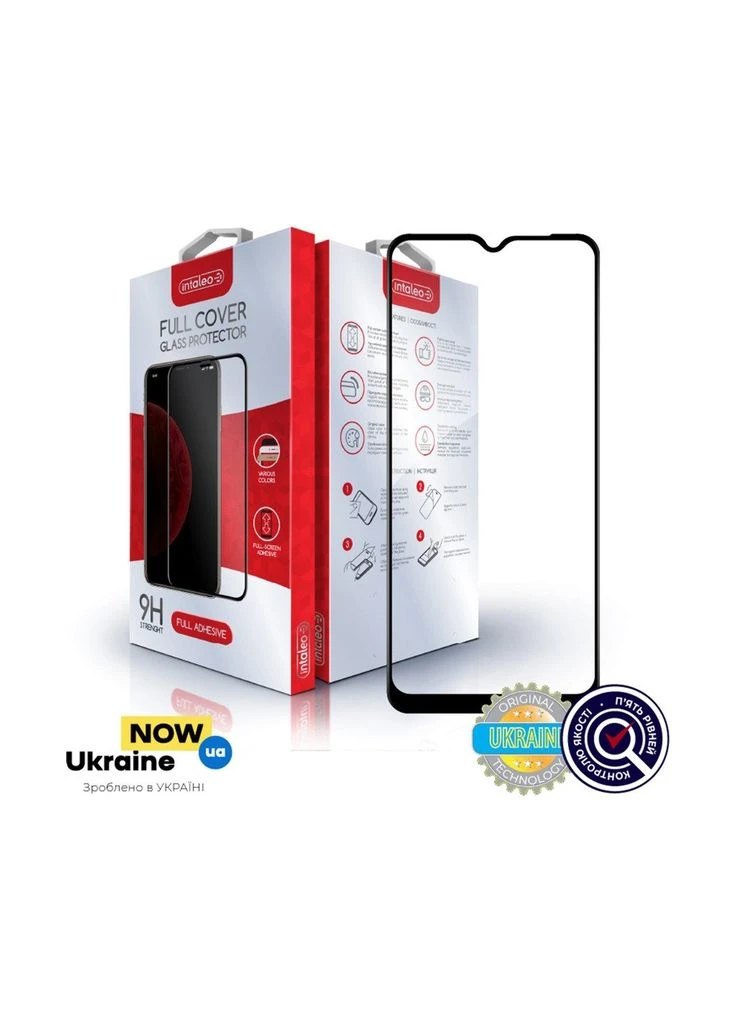 Стекло защитное (ek16252) Intaleo Full Glue Oppo A16 (388906498)