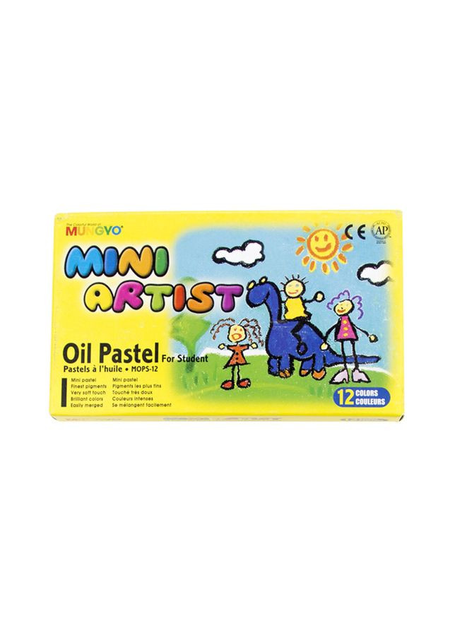 Пастель олійна MINI MOPS-12 12кол Mungyo (362586815)