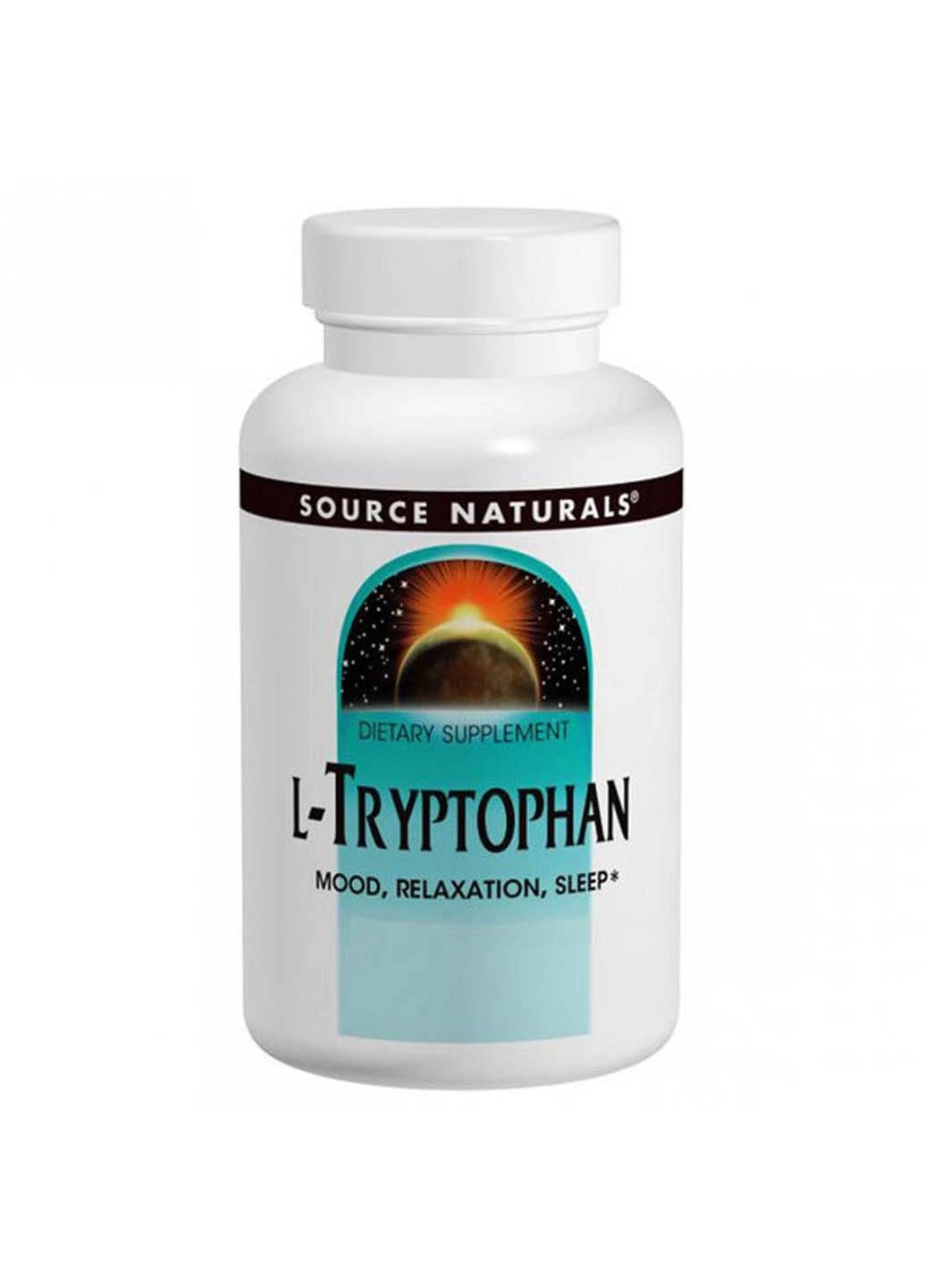 Триптофан L-Tryptophan 500 mg 30 Tabs Source Naturals (301938024)