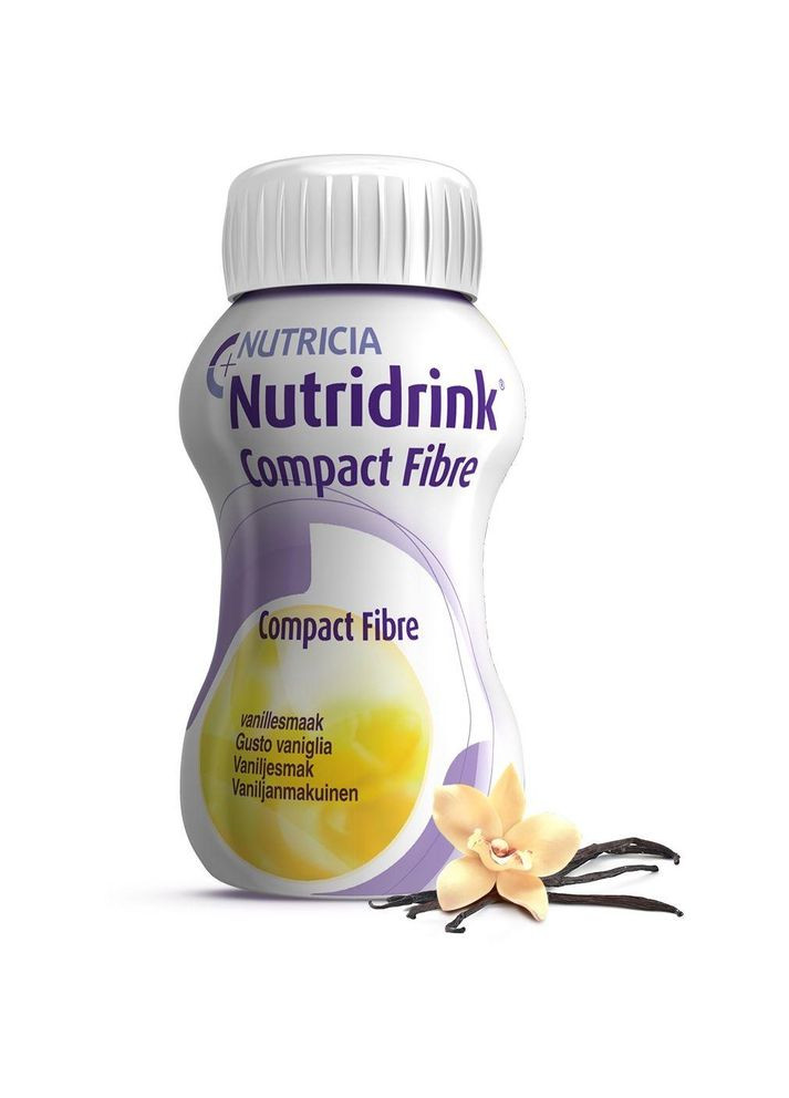 Энтеральное питание Compact Fibre Vanilla flavour, 4 шт. x 125 мл Nutricia (331789518)