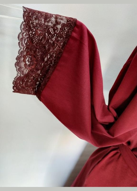 Бордовый демисезонный великолепный комплект на пышную красоту EL