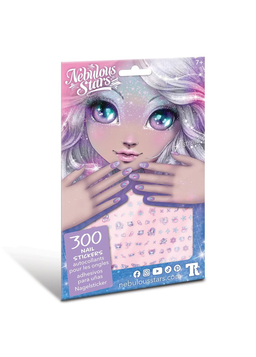 Набор наклеек на ногти – Боди-арт: Звездная красота. Nebulous Stars (370034523)
